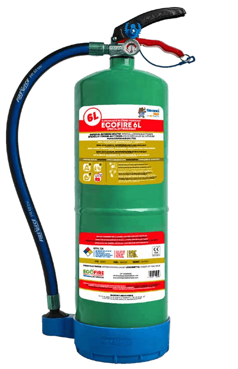 Extintor ECOFIRE Special de 6 litros
